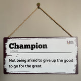 Inspirational Art - Champion